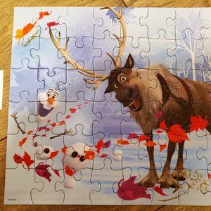 DISNEY FROZEN PUZZLE - 48 PIECE - OLAF and SVEN